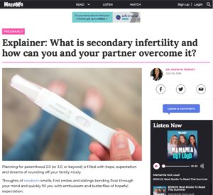Explainer: What is secondary infertility and how can you and your partner overcome it?